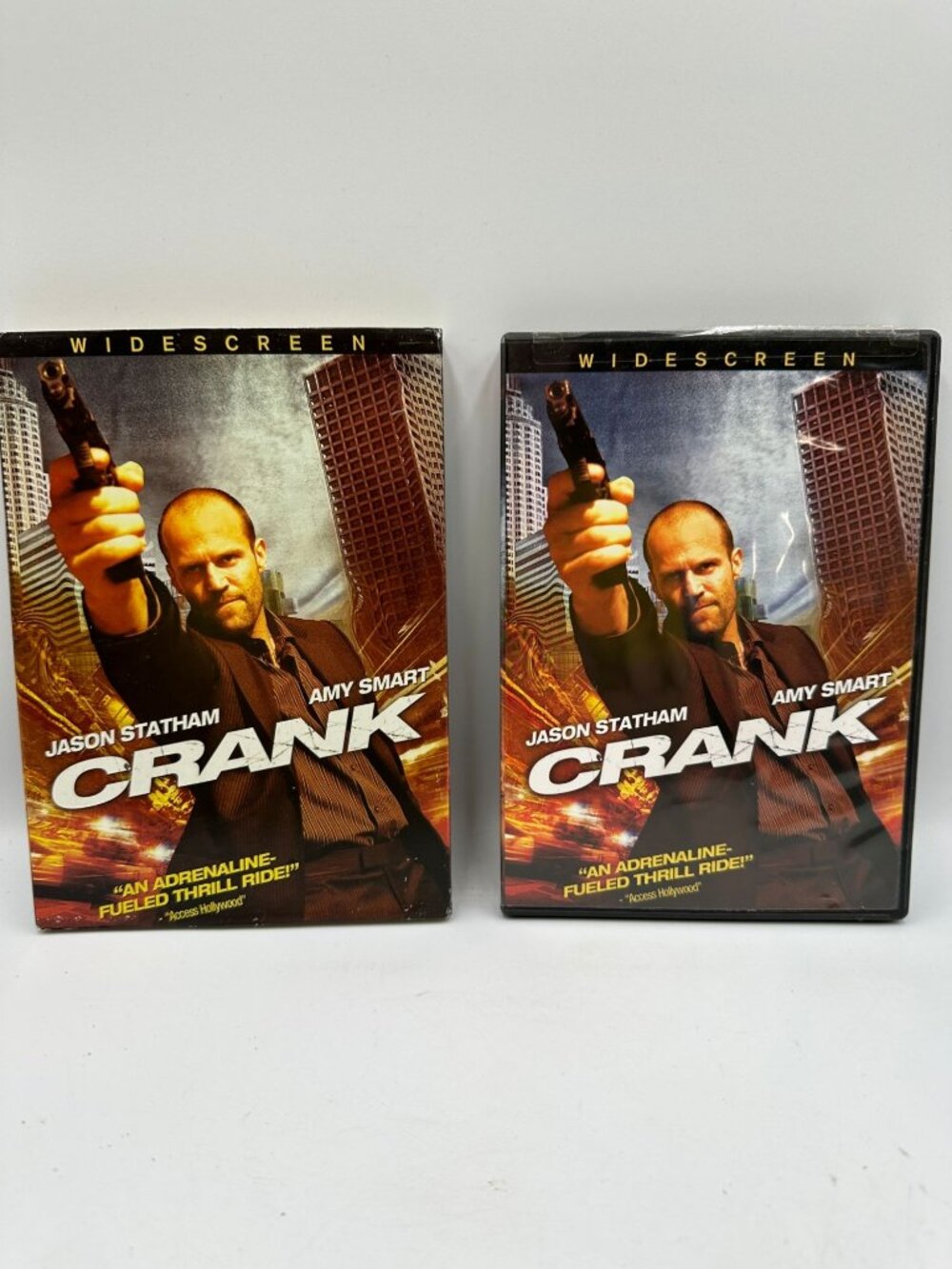 Crank Jason Statham Amy Smart Lionsgate Widescreen 2006 Action DVD 87 Min